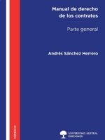 Manual de Derecho de los Contratos:Parte General