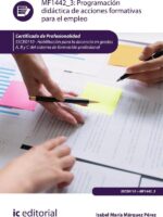 Programación didáctica de acciones formativas para el empleo. SSCE0110 - Habilitación para la docencia en grados A, B y C del Sistema de Formación Profesional