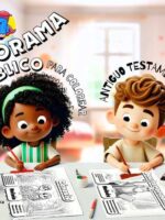 Panorama Bíblico Para Colorear: Antiguo Testamento