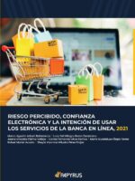 Riesgo percibido, confianza electrónica y la intención de usar los servicios de la banca en línea, 2021