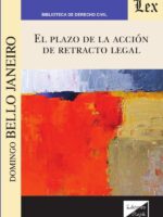 El plazo de la acción de retracto legal