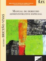 Manual de derecho administrativo especial
