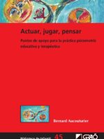 Actuar, jugar, pensar:Puntos de apoyo para la práctica psicomotriz educativa y terapéutica