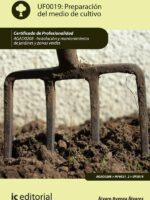 Preparación del medio de cultivo. AGAO0208 - Instalación y mantenimiento de jardines y zonas verdes