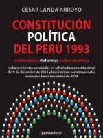 Constitución política del perú 1993. :QUINTA EDICIÓN
