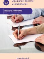 Actividades de venta. COMV0108 - Guía para el docente y solucionarios