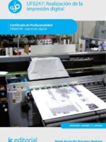 Realización de la impresión digital. ARGI0209 - Impresión digital