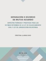 Separación o divorcio de mutuo acuerdo