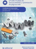 Pruebas de funcionalidades y optimización de páginas web. IFCD0110 - Confección y publicación de páginas web