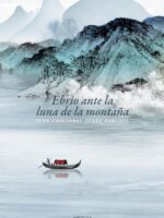 Ebrio ante la luna de la montaña