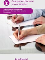 ANIMACIÓN FÍSICO-DEPORTIVA Y RECREATIVA . AFDA0211 Guía para el docente y solucionarios