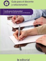 Actividades auxiliares en floristería. AGAJ0108 Guía para el docente y solucionarios