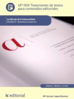 Tratamiento de textos para contenidos editoriales. ARGN0210 - Asistencia a la edición