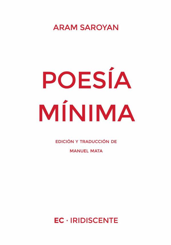 Poesía mínima :Edición bilingüe
