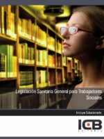 Legislación Sanitaria General para Trabajadores Sociales
