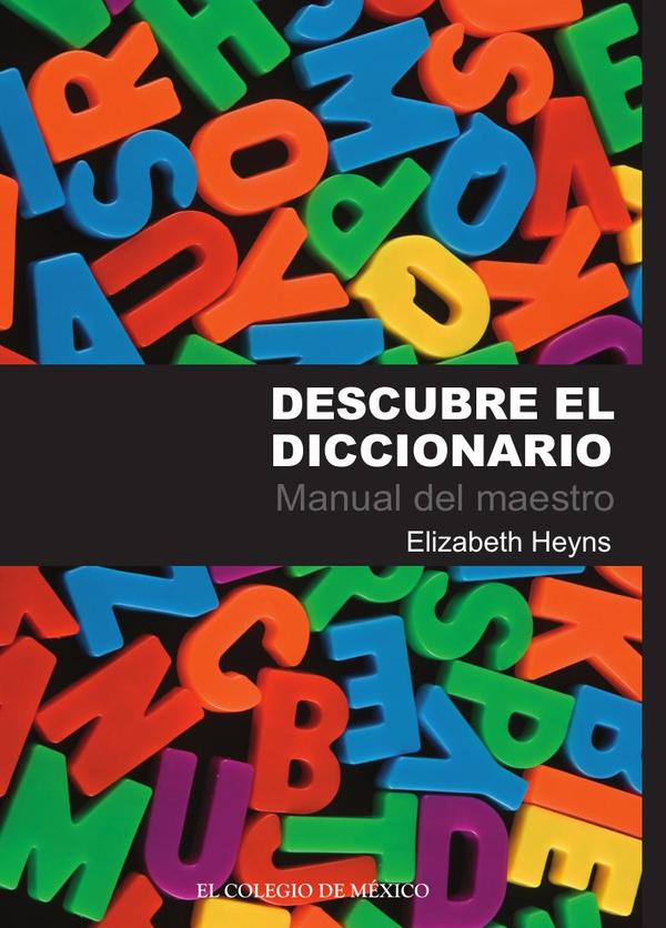 Descubre el diccionario:Manual del maestro