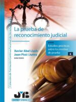 La prueba de reconocimiento judicial.