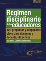 Régimen disciplinario de los educadores