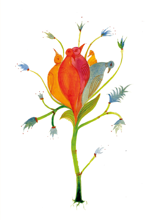 Si lloviera un bosque en el poema :Antología del taller de poesía de la Universidad Popular de Logroño con calambur