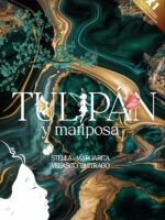 Tulipán y mariposa