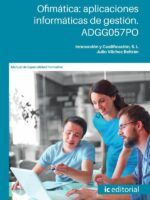 Ofimática: aplicaciones informáticas de gestión