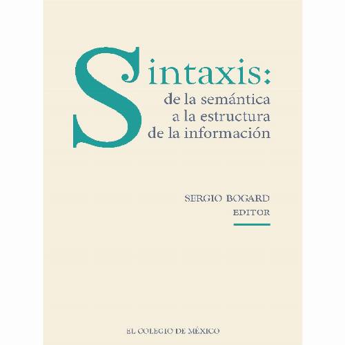 Sintaxis: de la semántica a la estructura de la información