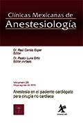 Anestesia en el paciente cardiópata para cirugía no cardiaca