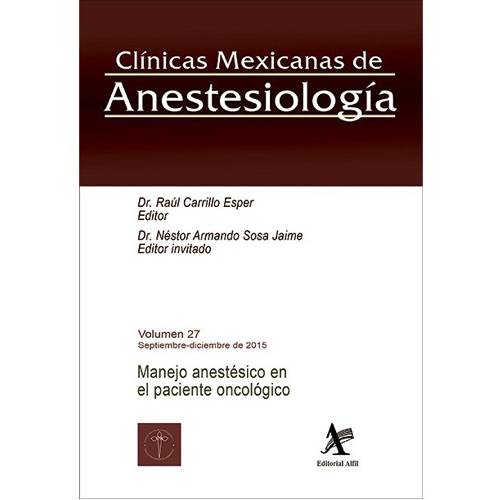 Manejo anestésico en el paciente oncológico