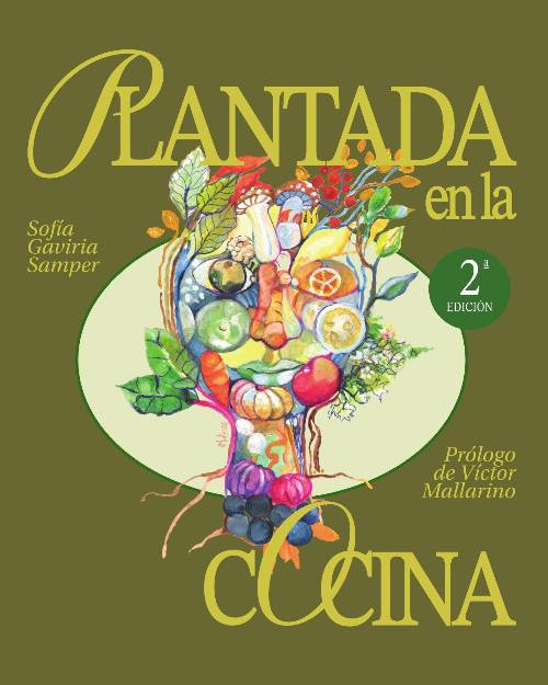 Plantada en la cocina