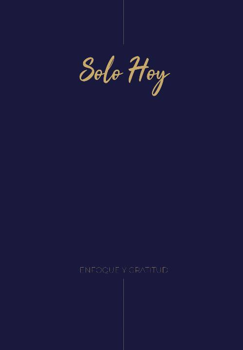 Solo hoy