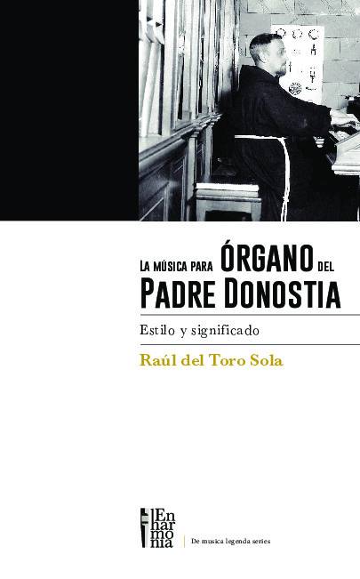 La música para órgano del Padre Donostia. Estilo y significado