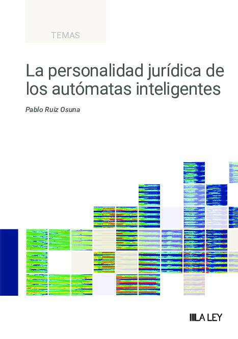 La personalidad jurídica de los autómatas inteligentes