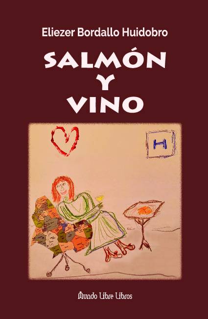 Salmón y vino