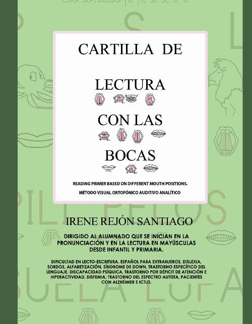 Cartilla de lectura con las bocas