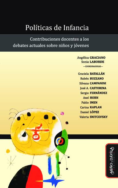 Políticas de Infancia. Contribuciones docentes para la transformación de los destinos naturales