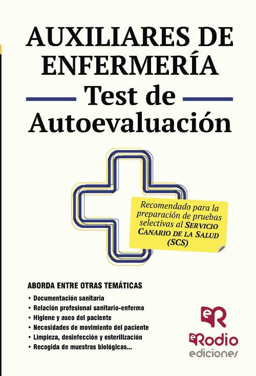 Auxiliares de Enfermería. Test de Autoevaluación. Servicio Canario de Salud