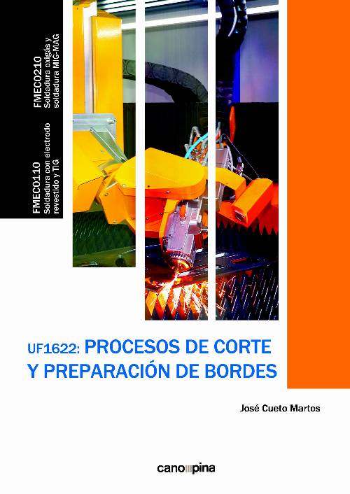 UF1622 Procesos de corte y preparación de bordes