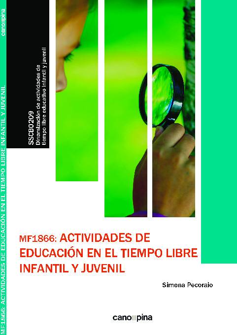 MF1866 Actividades de educación en el tiempo libre infantil y juvenil