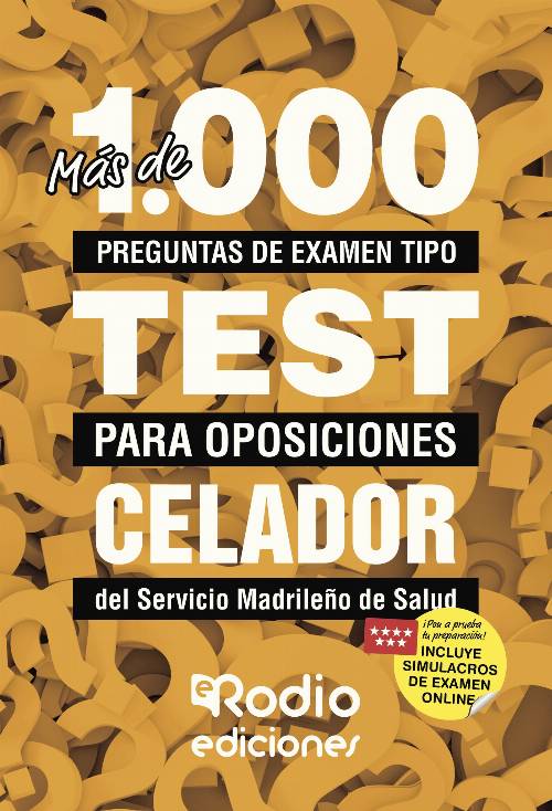 Más de 1.000 preguntas de examen tipo test para oposiciones