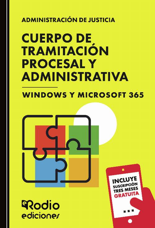 Cuerpo de Tramitación Procesal y Administrativa. Windows y Microsoft 365