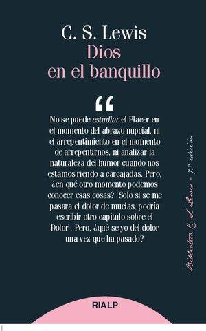 Dios en el banquillo