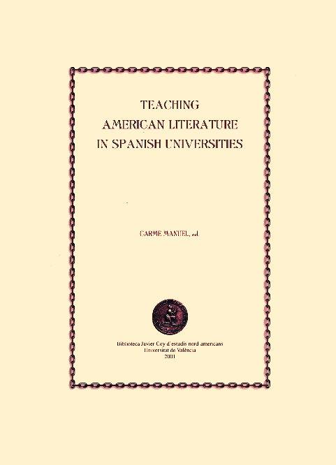 Teaching American Literature in Spanish Universities