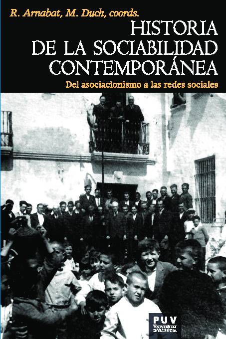 Historia de la sociabilidad contemporánea