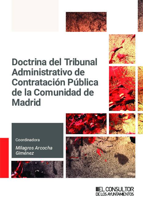Doctrina del Tribunal Administrativo de Contratacion Publica de la Comunidad de Madrid