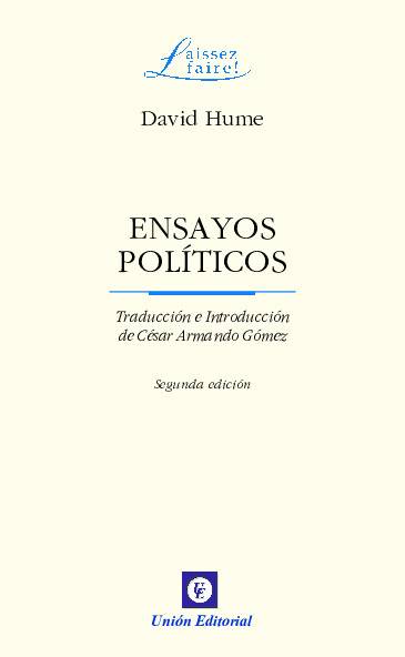 ENSAYOS POLÍTICOS