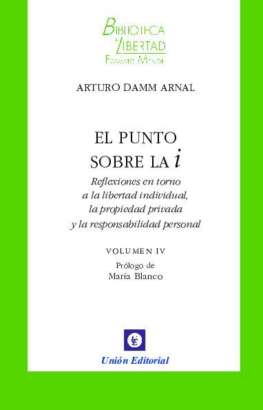 EL PUNTO SOBRE LA I, VOLUMEN IV – VOL 38