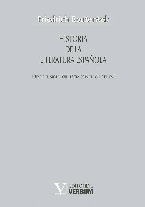 Historia de la literatura española
