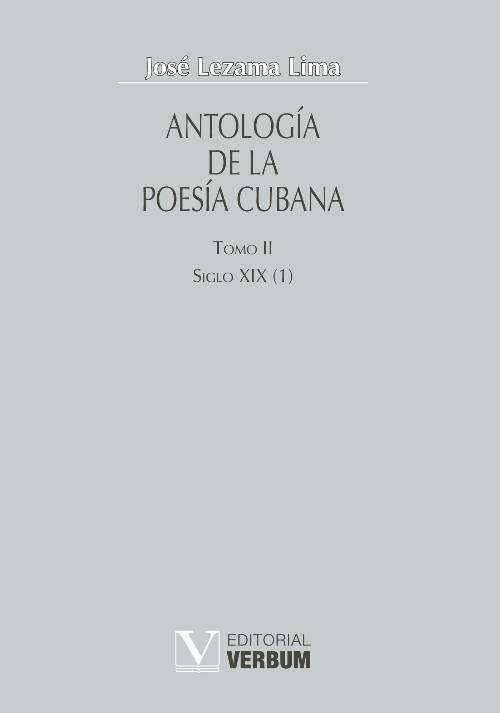 Antología de la poesía cubana. Tomo II