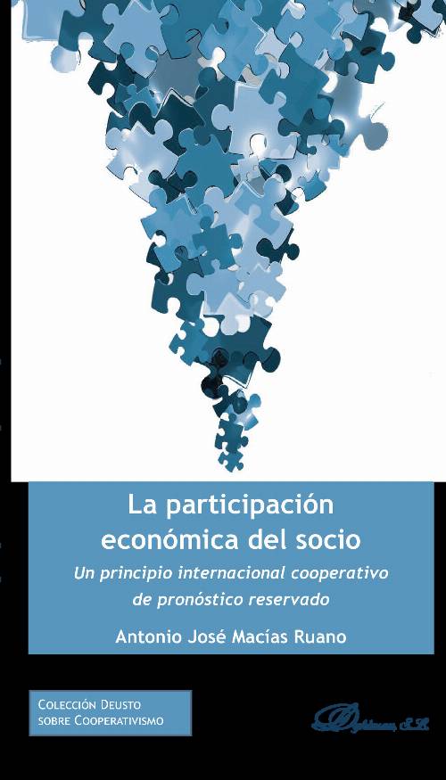 La participación económica del socio.Un principio internacional cooperativo de pronóstico reservado