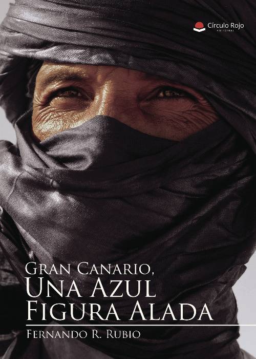 Gran canario. Una azul figura alada